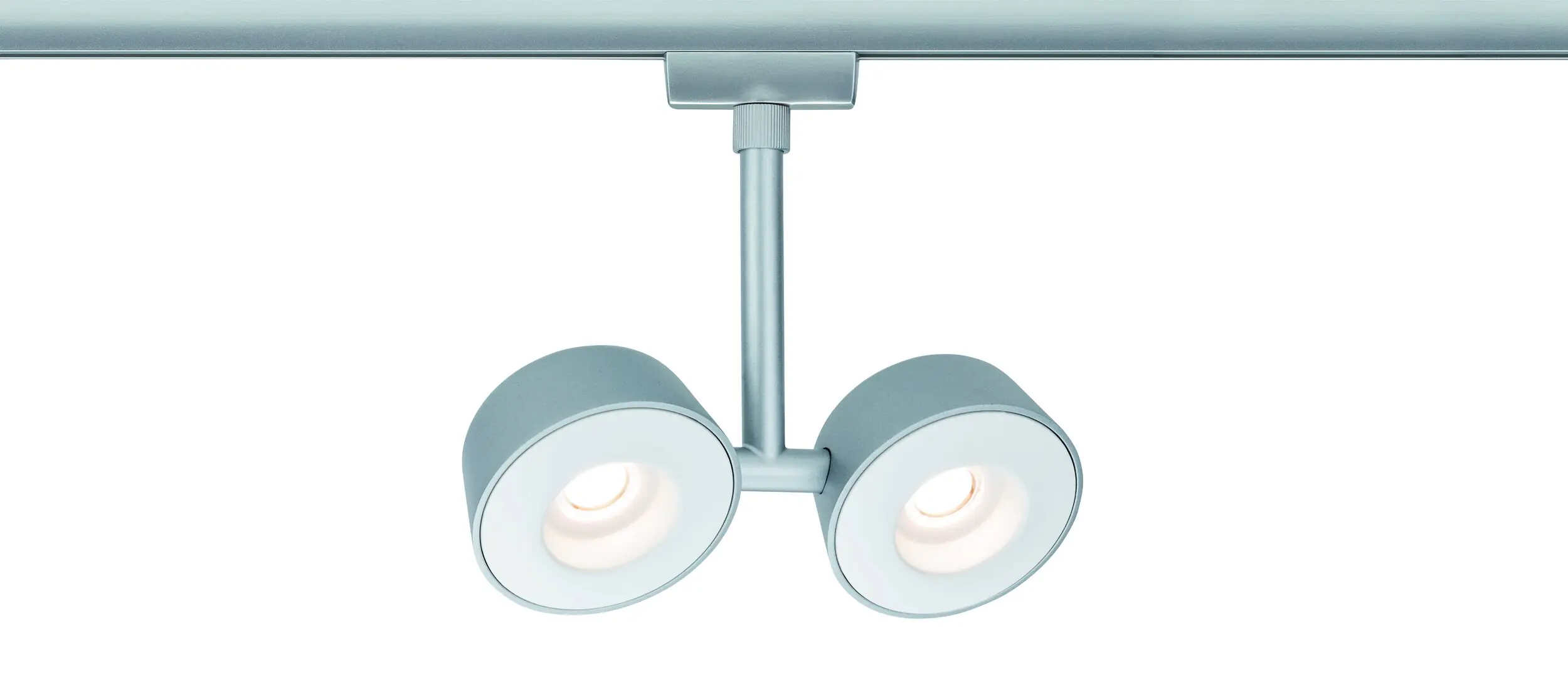 Paulmann URail LED Schienen-Basisset Spot Pellet weiß 19 cm 10,8 W