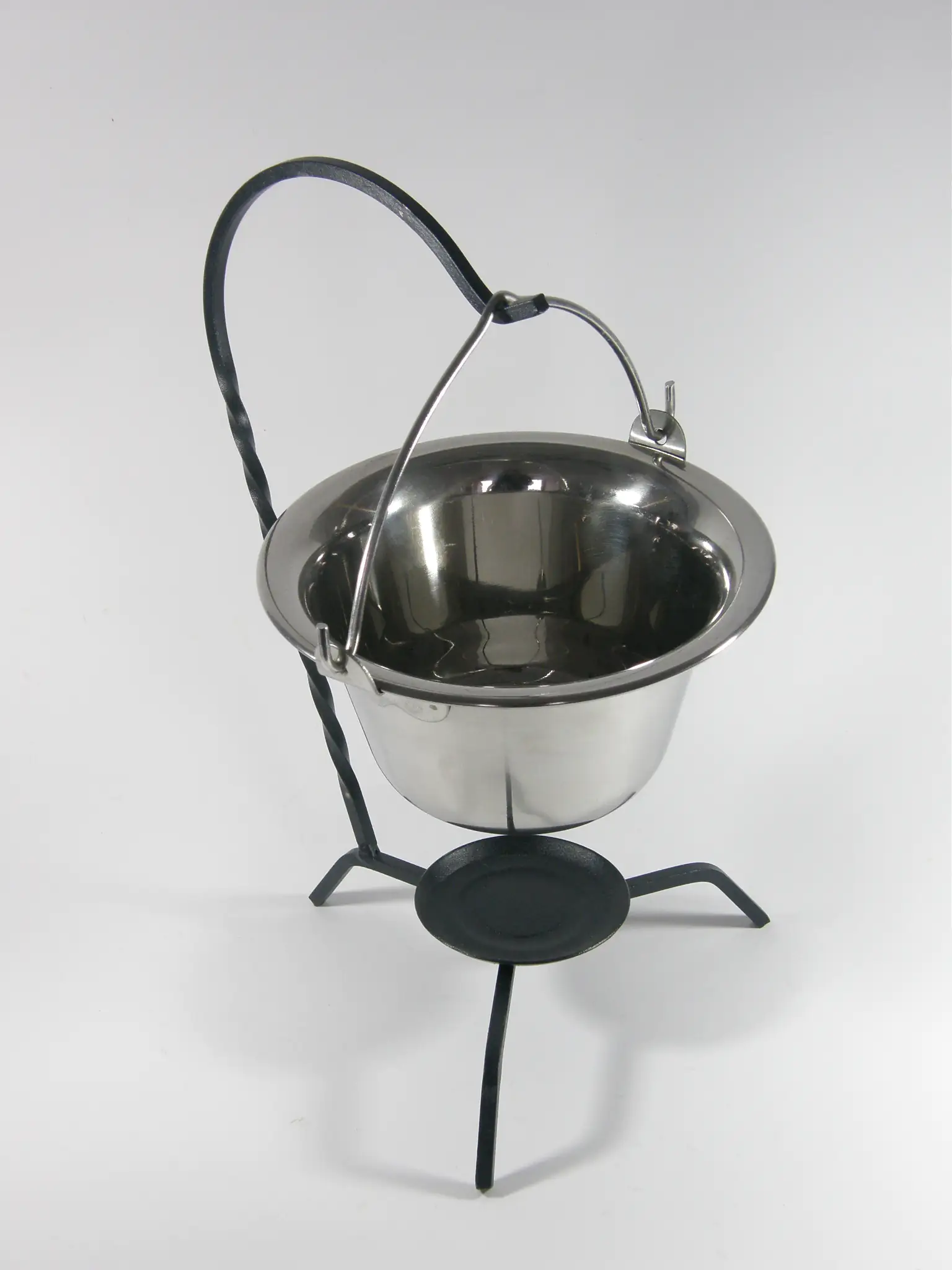 Su-Deco Servierkessel 0,8 Liter Edelstahl silber