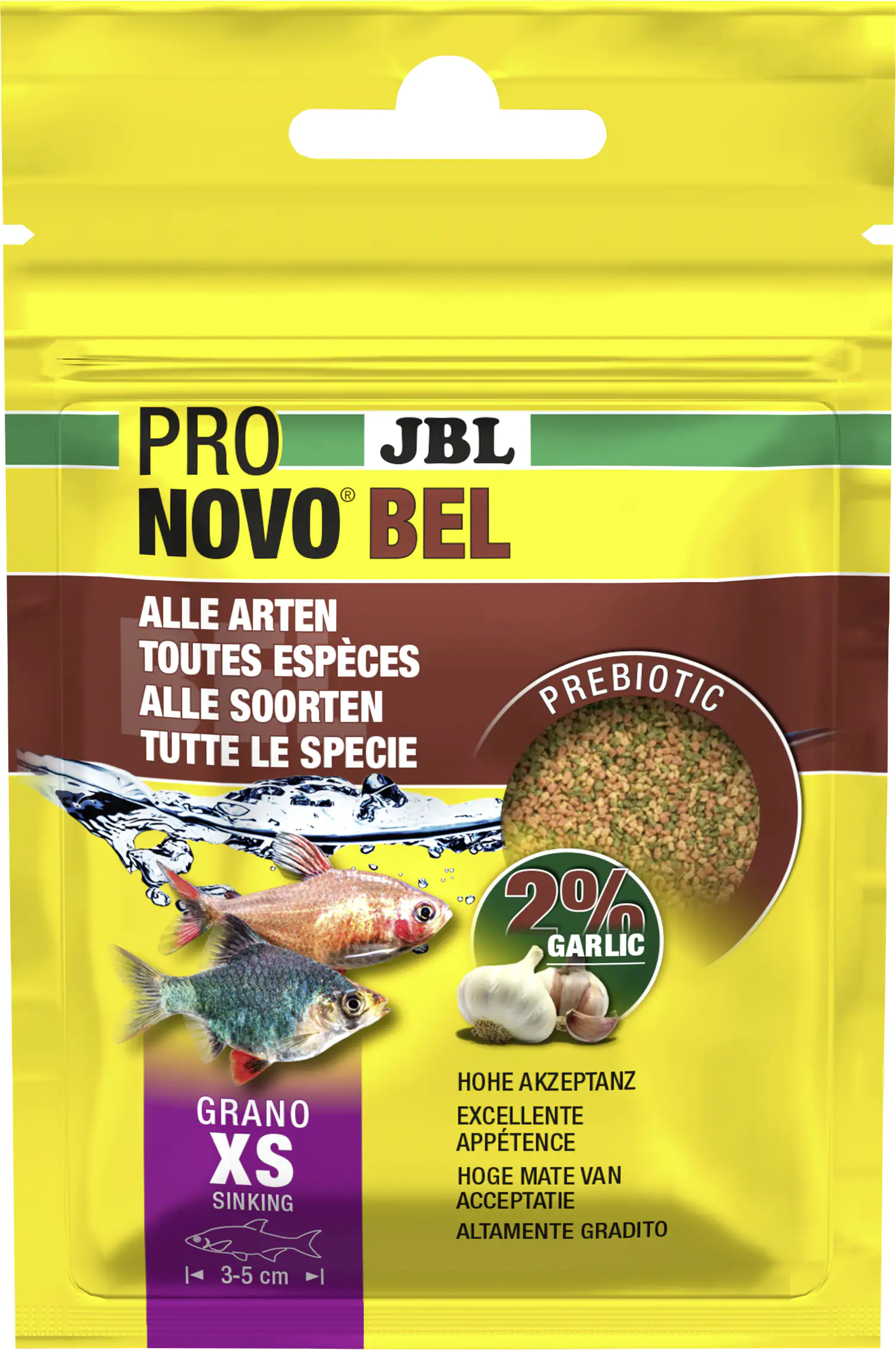 JBL Fischfutter Pronovo Bel Grano XS Fischfuttergranulat 20 ml