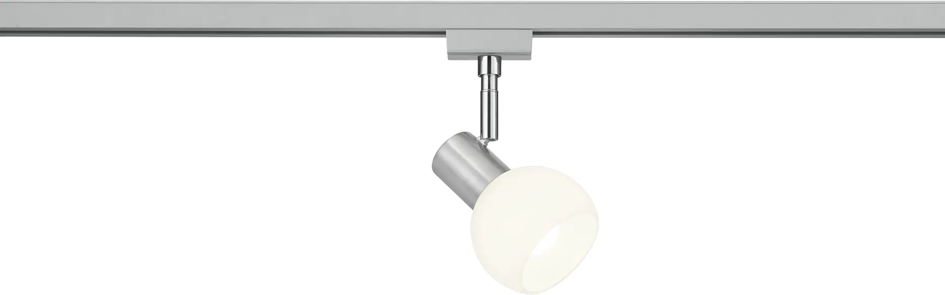 Trio Leuchten Spot Antibes DUOline E14, nickel matt / Glas weiß Trio Leuchten Spot Antibes DUOline E14, nickel matt / Glas weiß