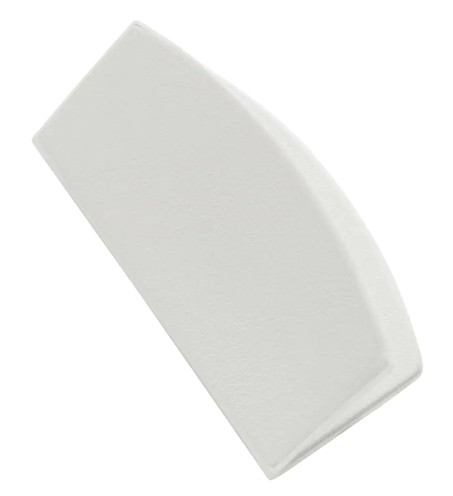 Gardinia Magnet-Clip für Flächenvorhang weiß, 6 x 3,3 cm