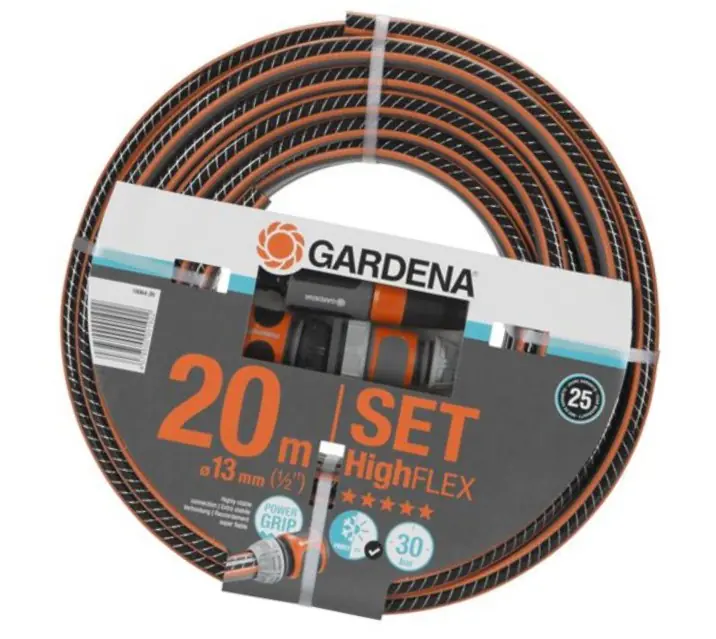 Gardena Schlauch Comfort HighFlex Ø 13 mm (1/2") 20 m inkl. Systemteile 