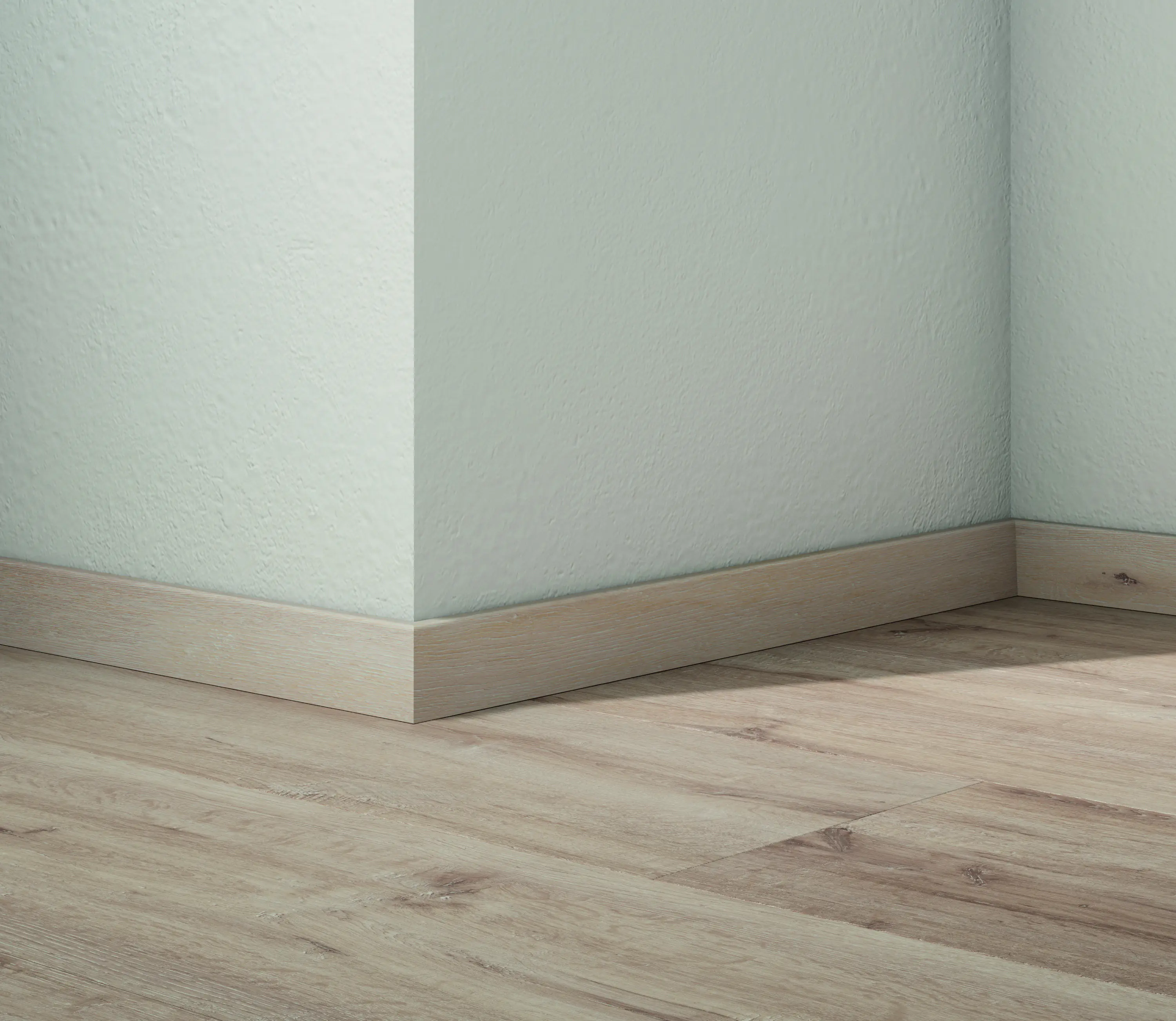 Classen Clip-Fußleiste 240 cm 58 x 19 mm Eiche gebürstet