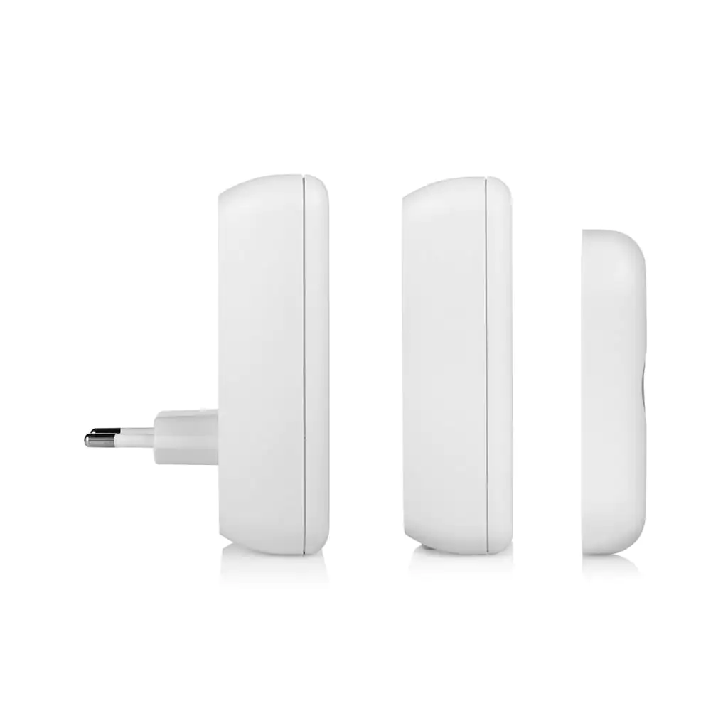 Byron Funk-Türklingel Set DBY-22314 Steckdosentürklingel weiß