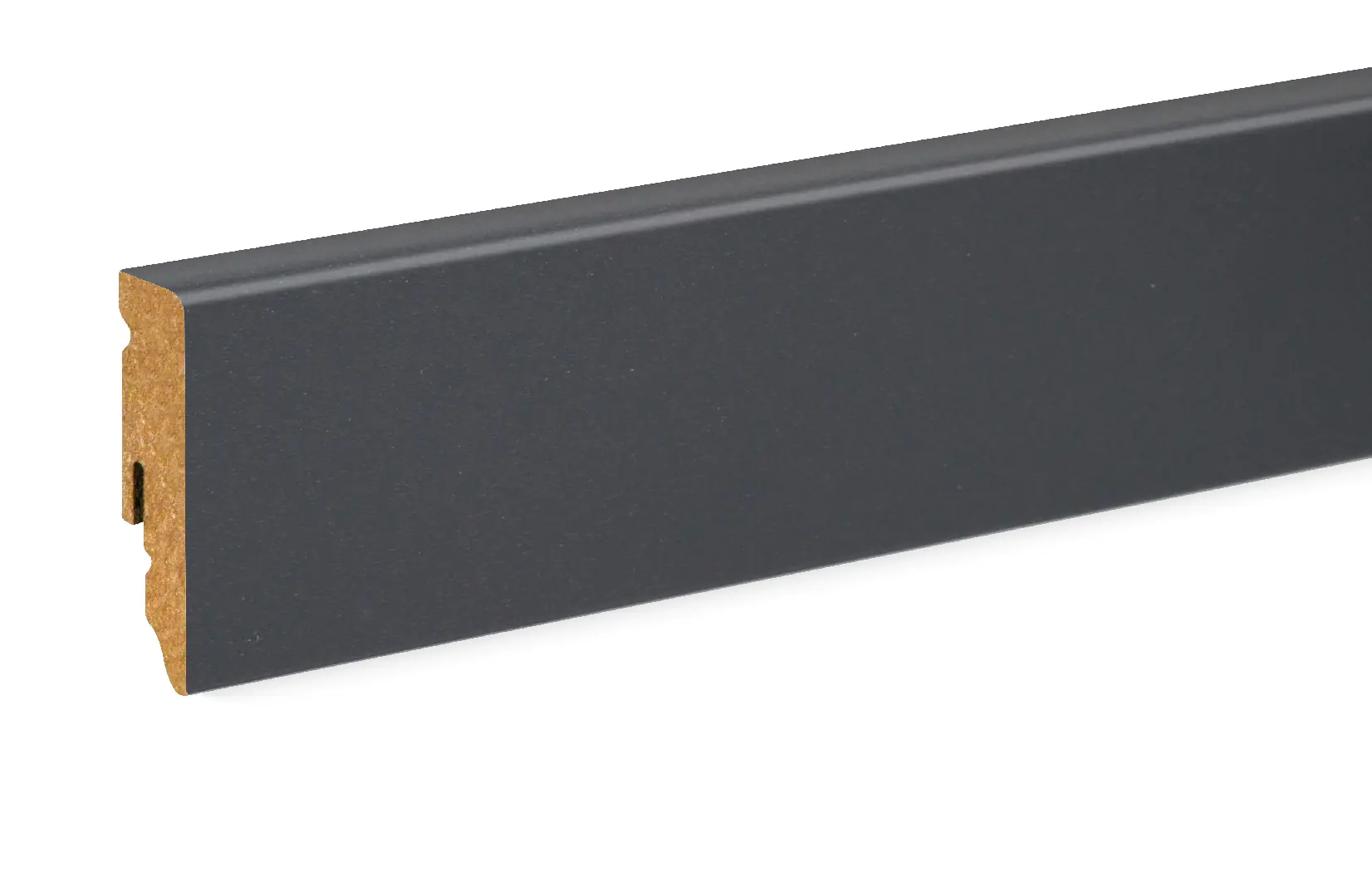 Neuhofer Fußleiste 240 cm x 58 x 15 mm dunkelgrau Neuhofer Fußleiste 240 cm x 58 x 15 mm dunkelgrau