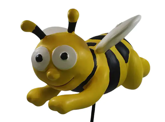 Dekofigur Biene fliegend klein 20 x 39 x 20 cm