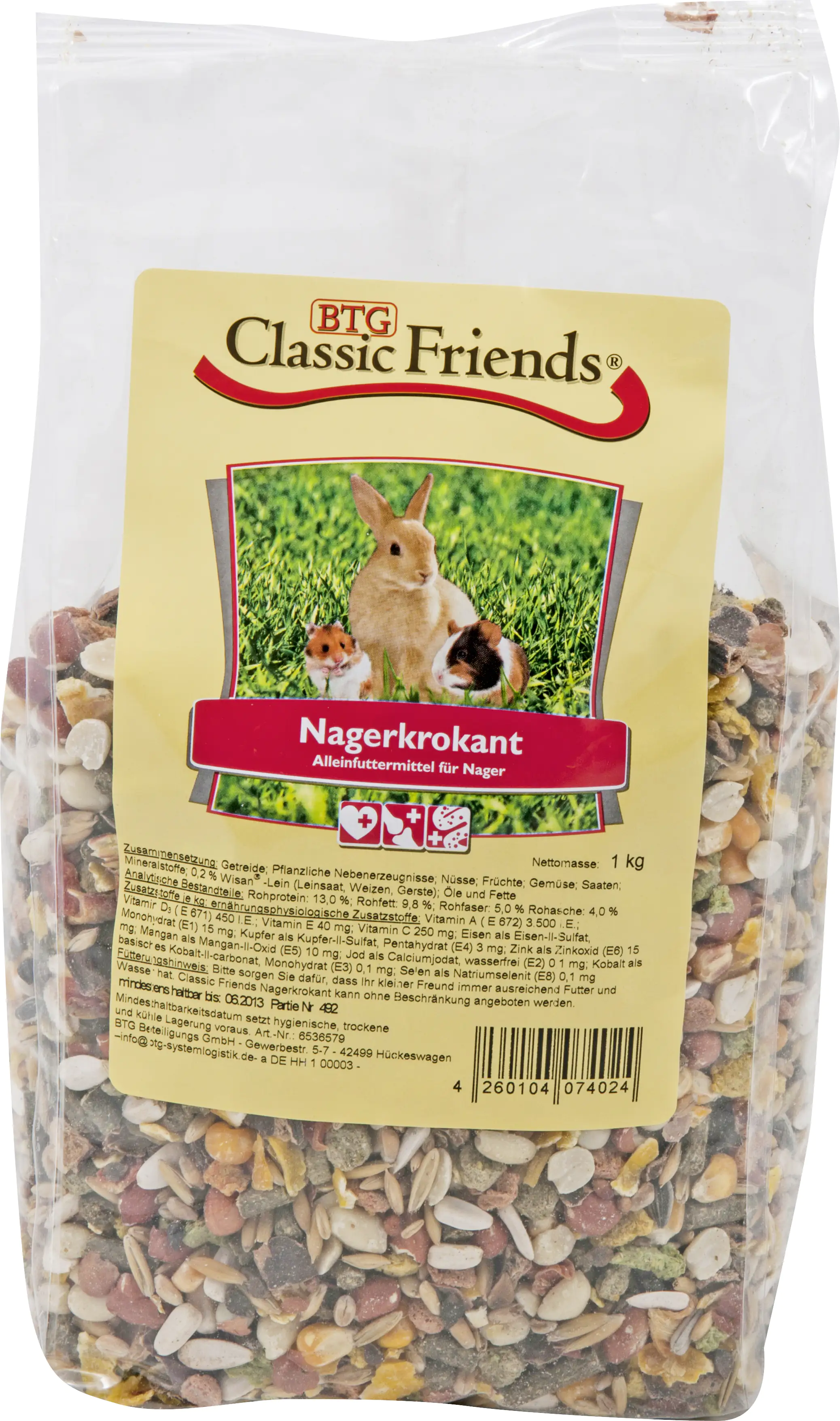Classic Friends Nagerkrokant 1 kg