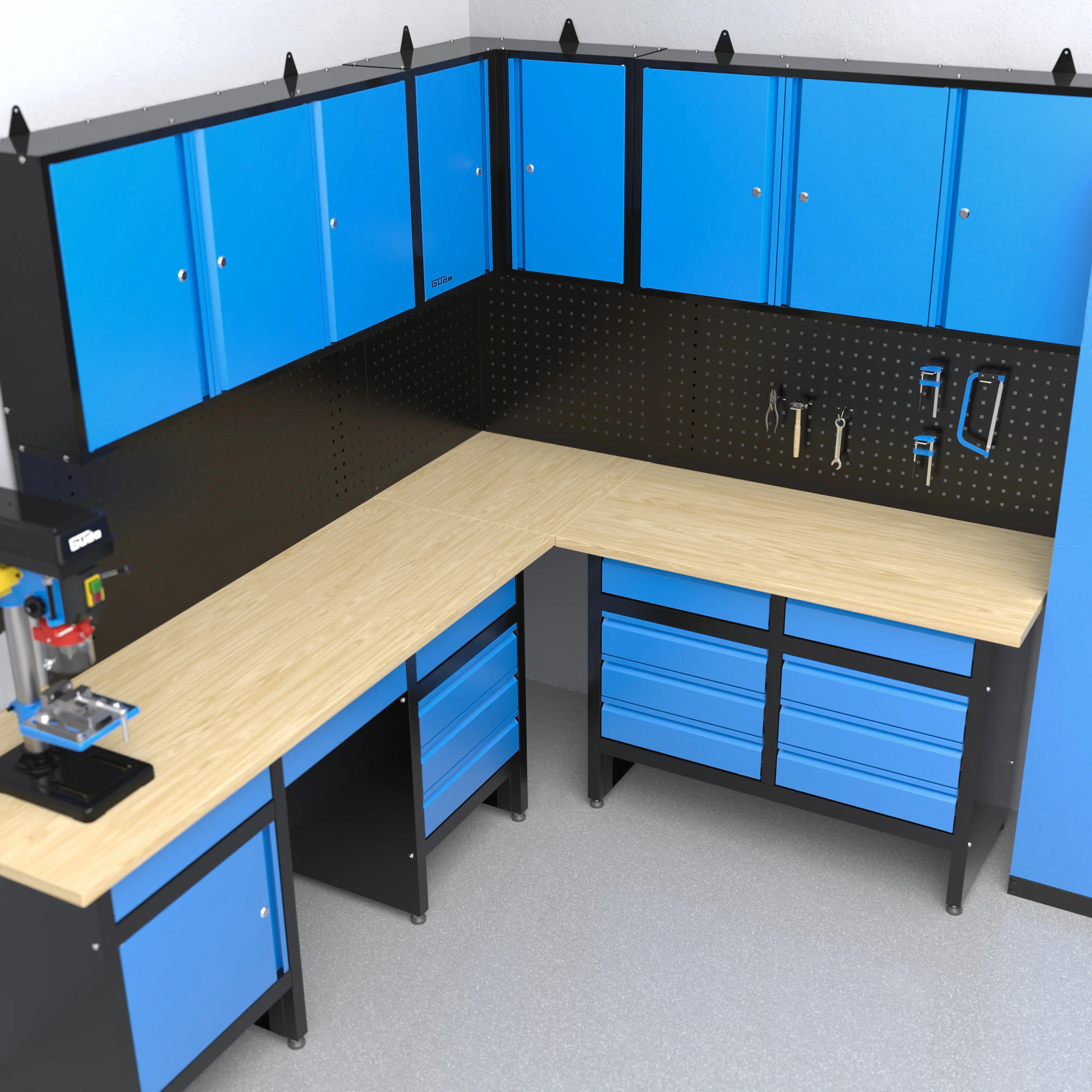 Güde Ecklösung Komplettset 3-teilig