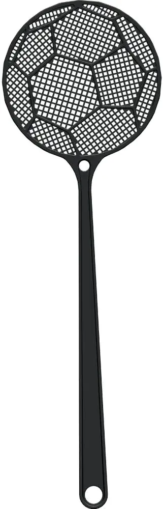 Fackelmann Fliegenklatsche Fußball 40 cm Fackelmann Fliegenklatsche Fußball 40 cm