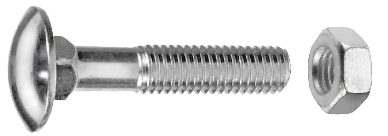 Schlossschrauben M6 x 70 mm, 50 Stück