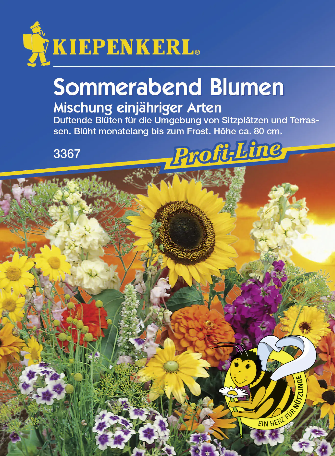 Kiepenkerl Saatgut Sommerabend Blumen 2-3 m²
