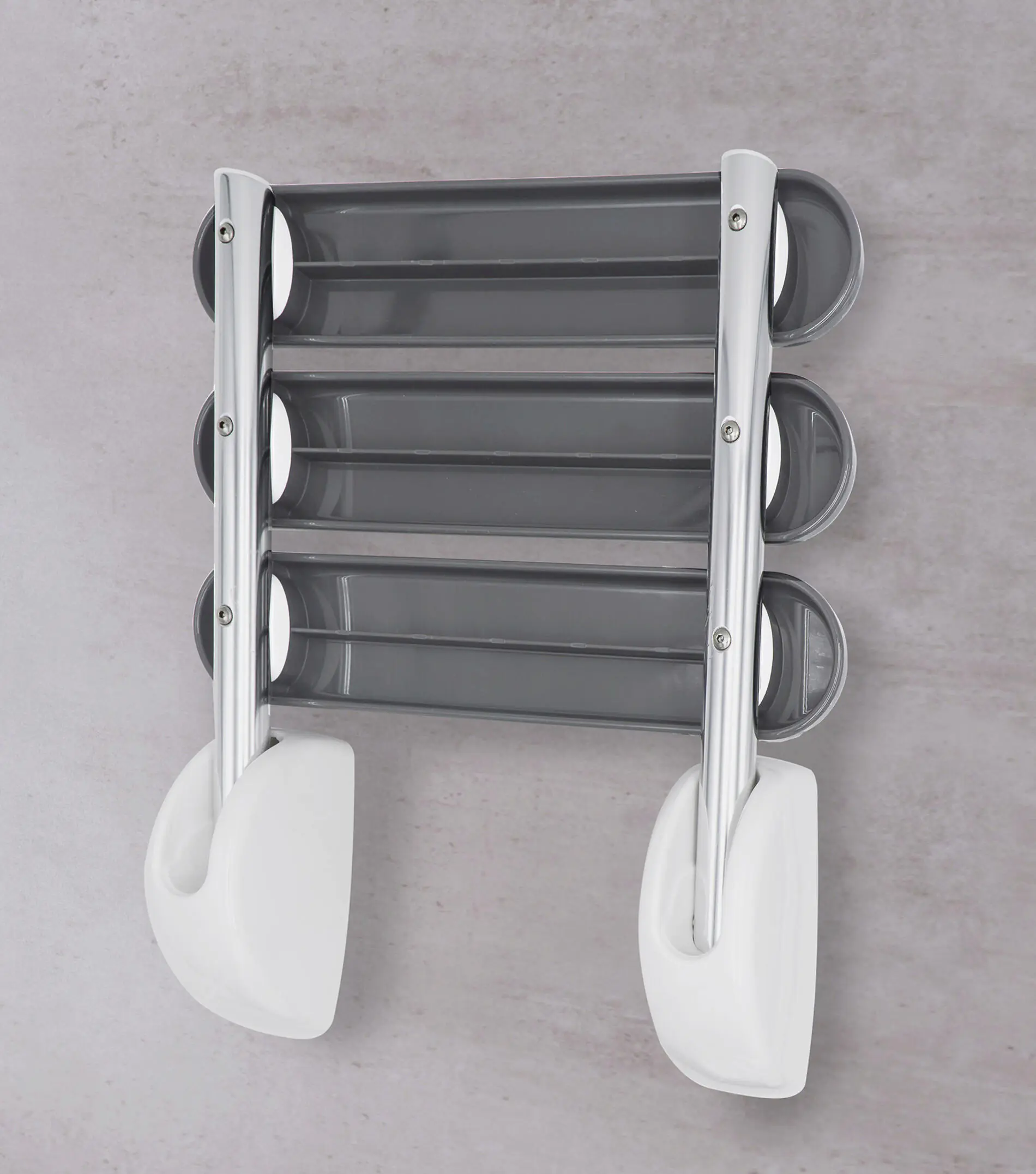 Ridder Dusch-Klappsitz Pro, zementgrau, PA / Aluminium