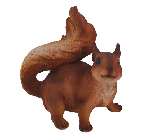 Dekofigur Eichhörnchen 15,5 x 11 x 16 cm