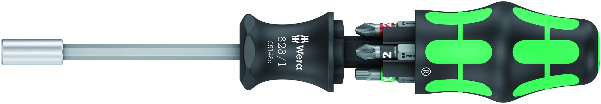 Wera Schraubendreher Kraftform Kompakt 27 Set 1 Bithalter 7-teilig