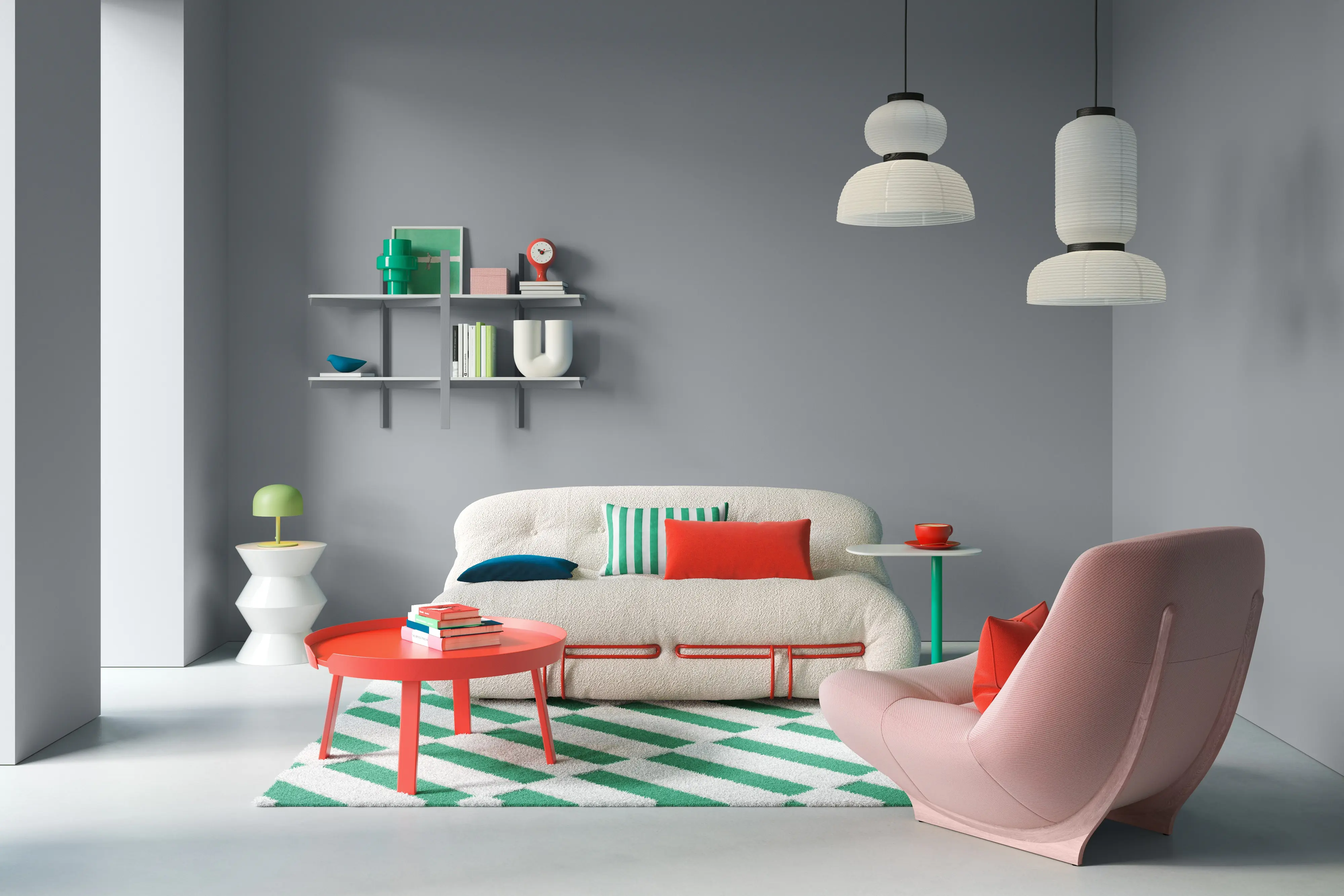 Alpina Wandfarbe Pantone matt drizzle 2,5 L