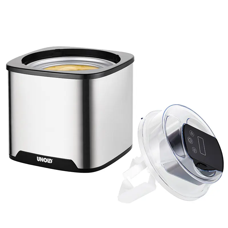 Unold Eismaschine Gelato 48855 1,5 L Edelstahl