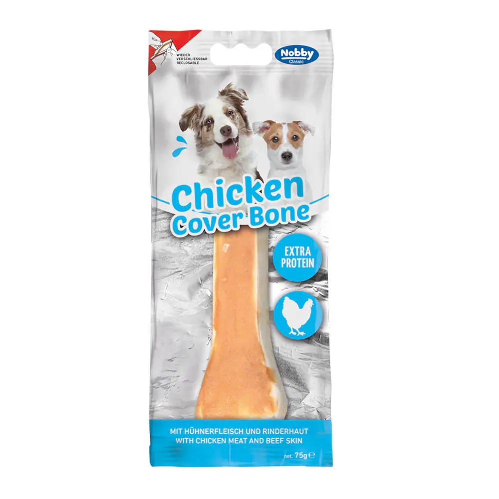 Nobby Hundesnack Adult Kauknochen StarSnack 75 g BBQ Chicken Cover Bone M Nobby Hundesnack Adult Kauknochen StarSnack 75 g BBQ Chicken Cover Bone M
