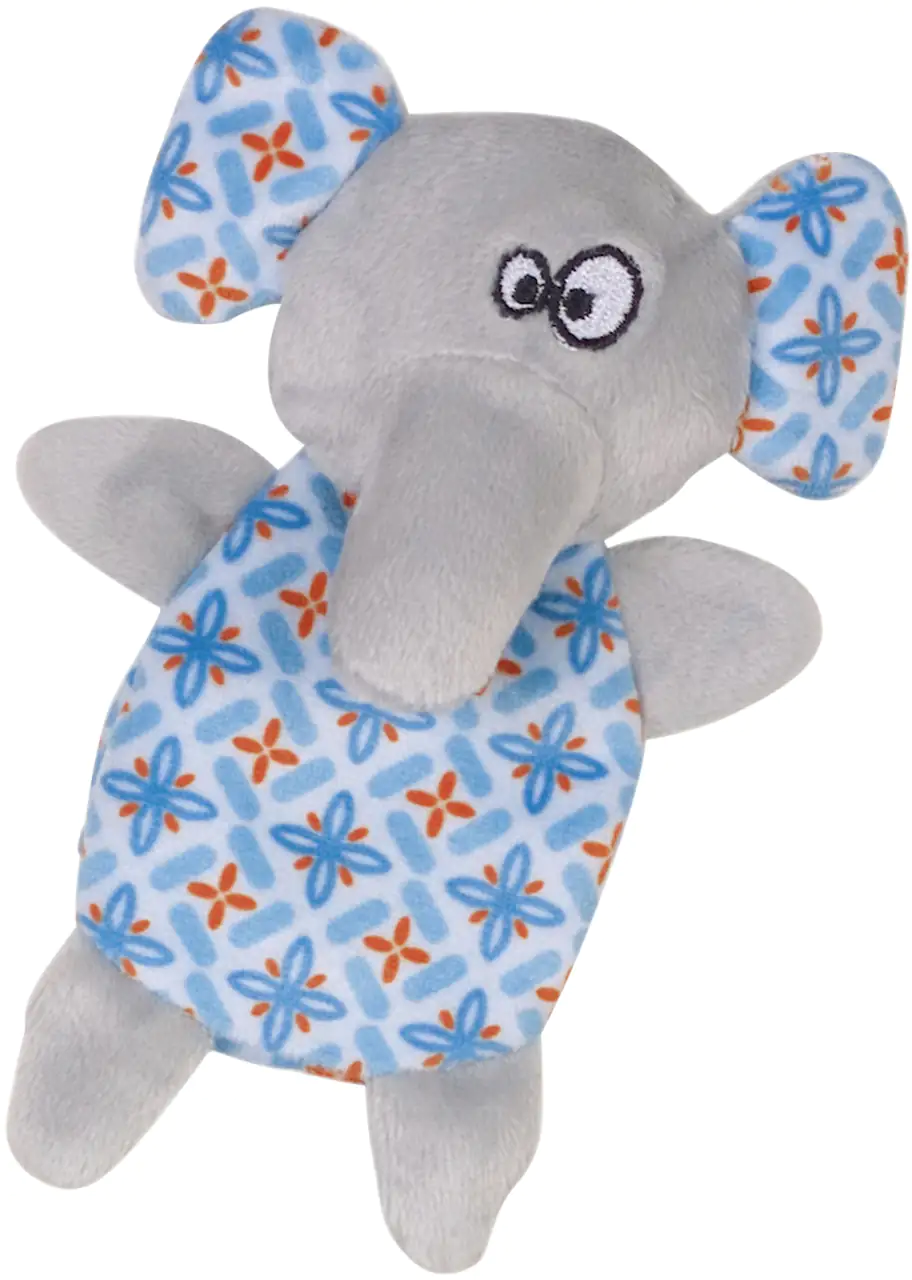 Nobby Katzen Kuscheltier Elefant blau 14 cm