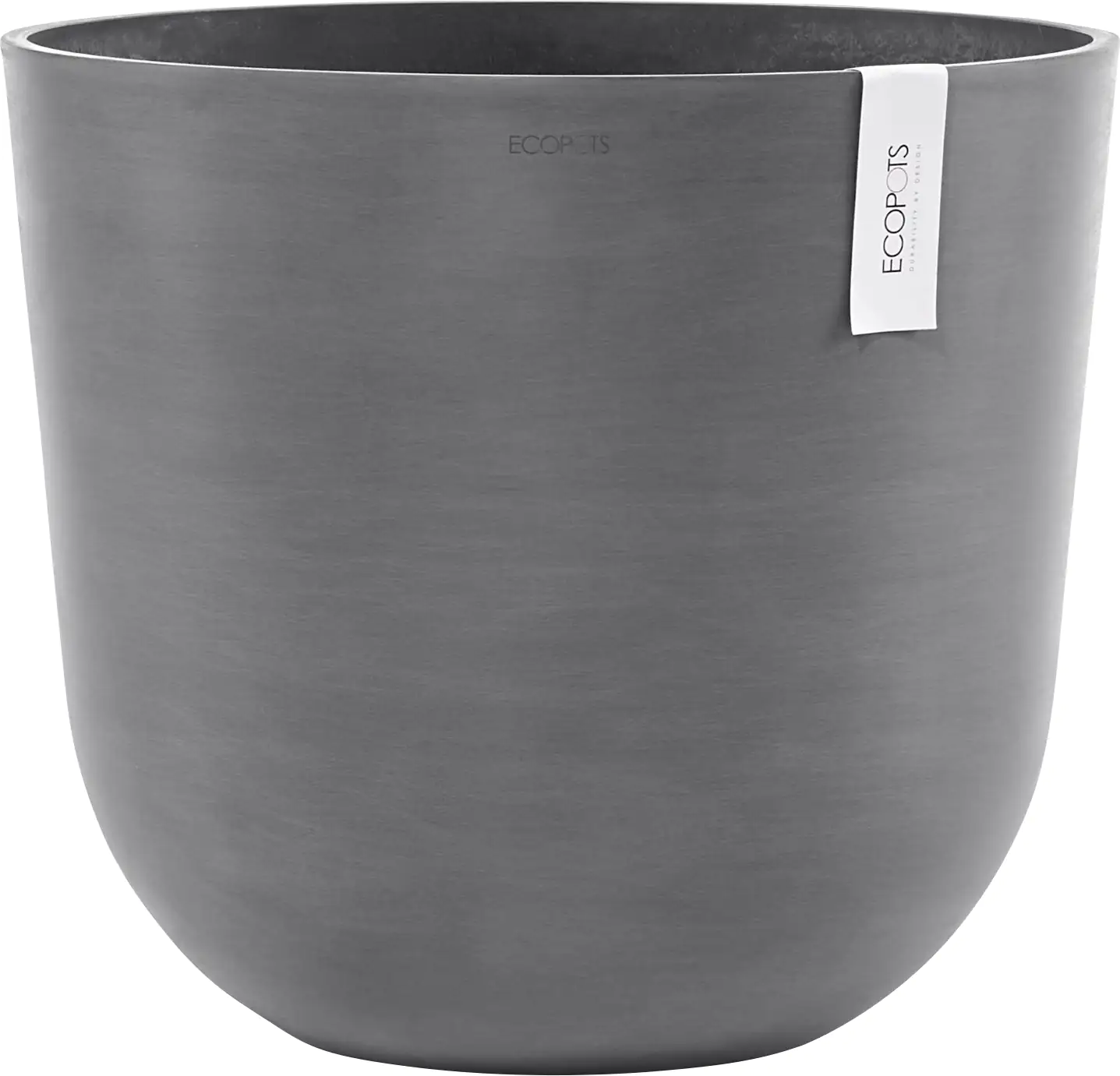 Ecopots Pflanztopf Oslo Ø 45 x 39,2 cm grau Ecopots Pflanztopf Oslo Ø 45 x 39,2 cm grau