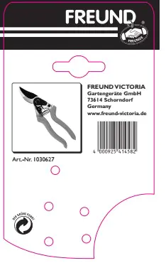 Freund Victoria Rebenschere 22 cm lang Freund Victoria Rebenschere 22 cm lang