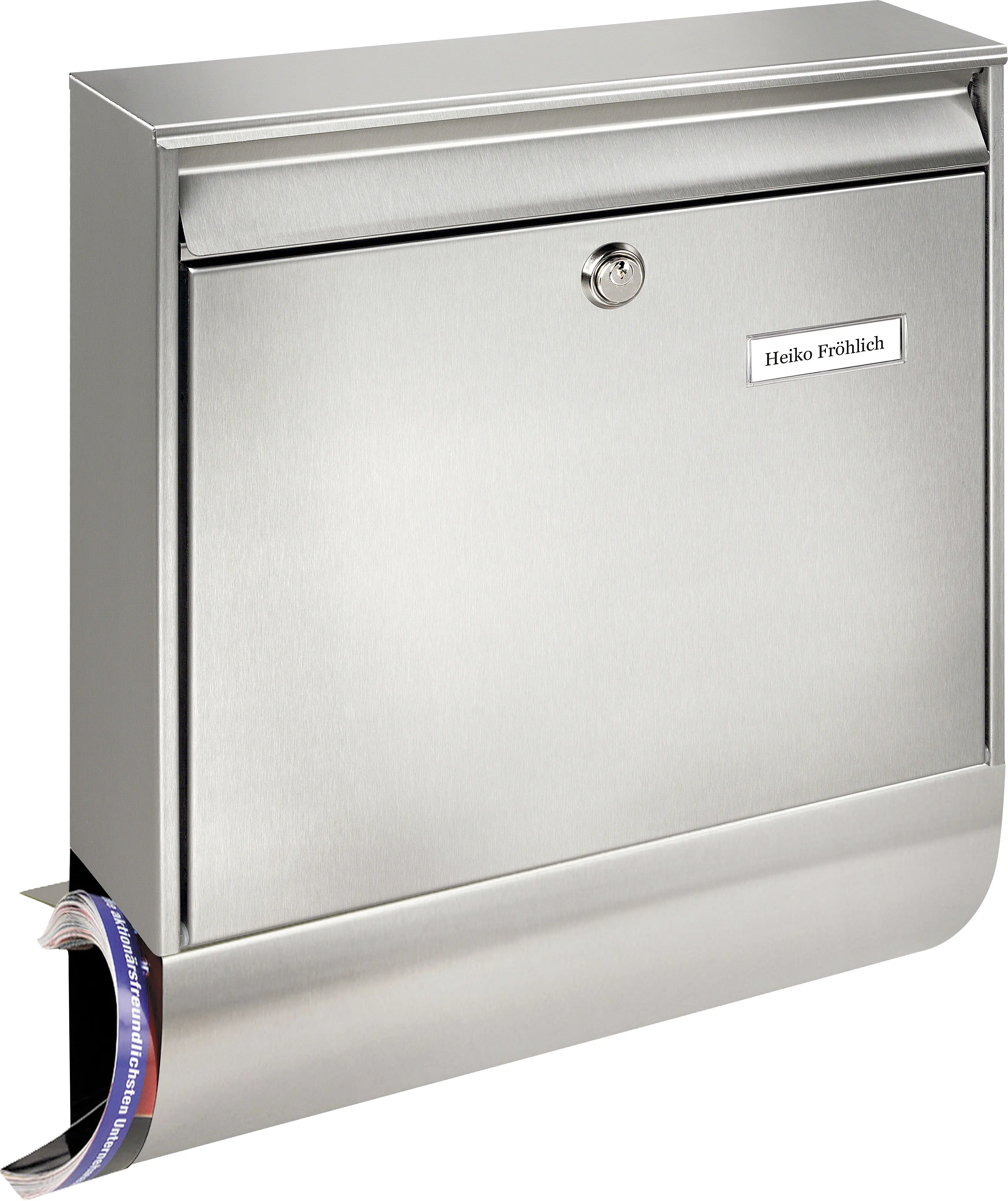 Burg Wächter Briefkasten-Set Borkum 38770 Ni 42.2 x 36.2 x 10 cm