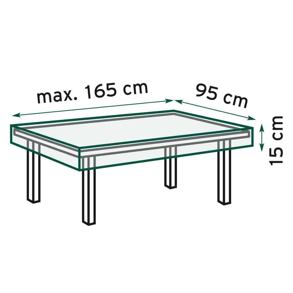 TrendLine Schutzhülle Exclusive für Gartentische