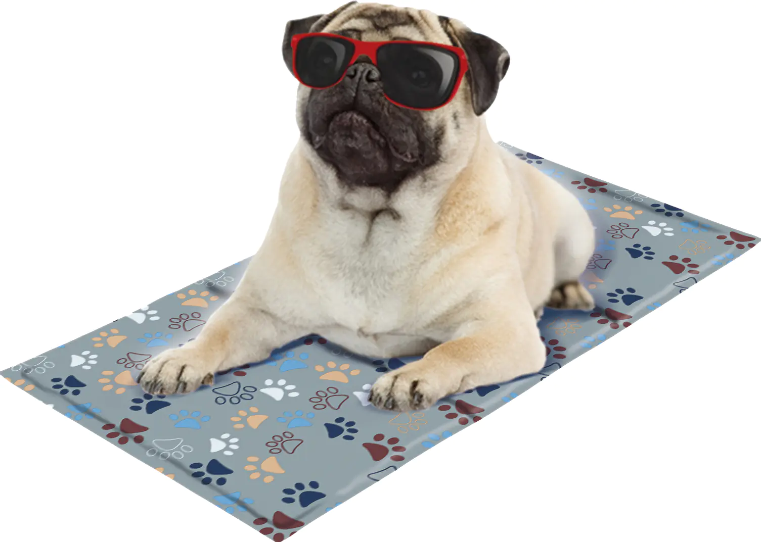 Nobby Kühlmatte "LISSI" grau