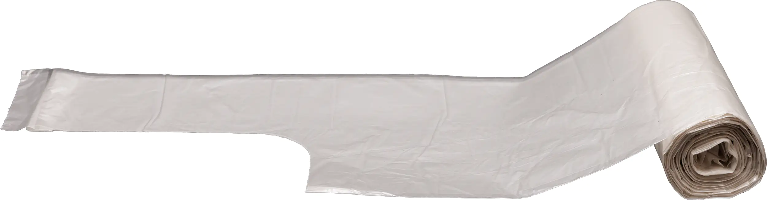 Trendline Müllbeutel 60 L, transparent+Tragegriff, 15 Stück