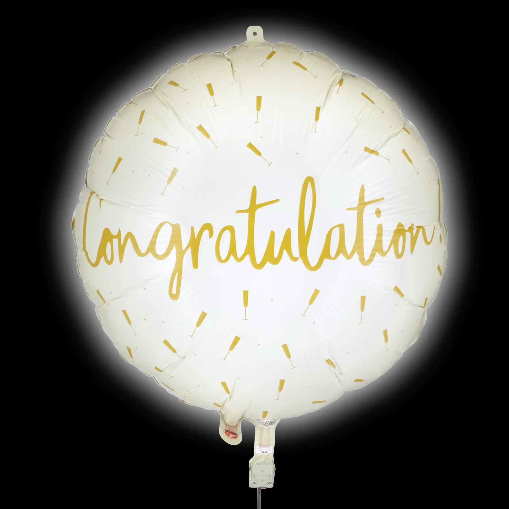 4002727169998 TIB Heyne Folienballon LED-Gigaloon Congratulation