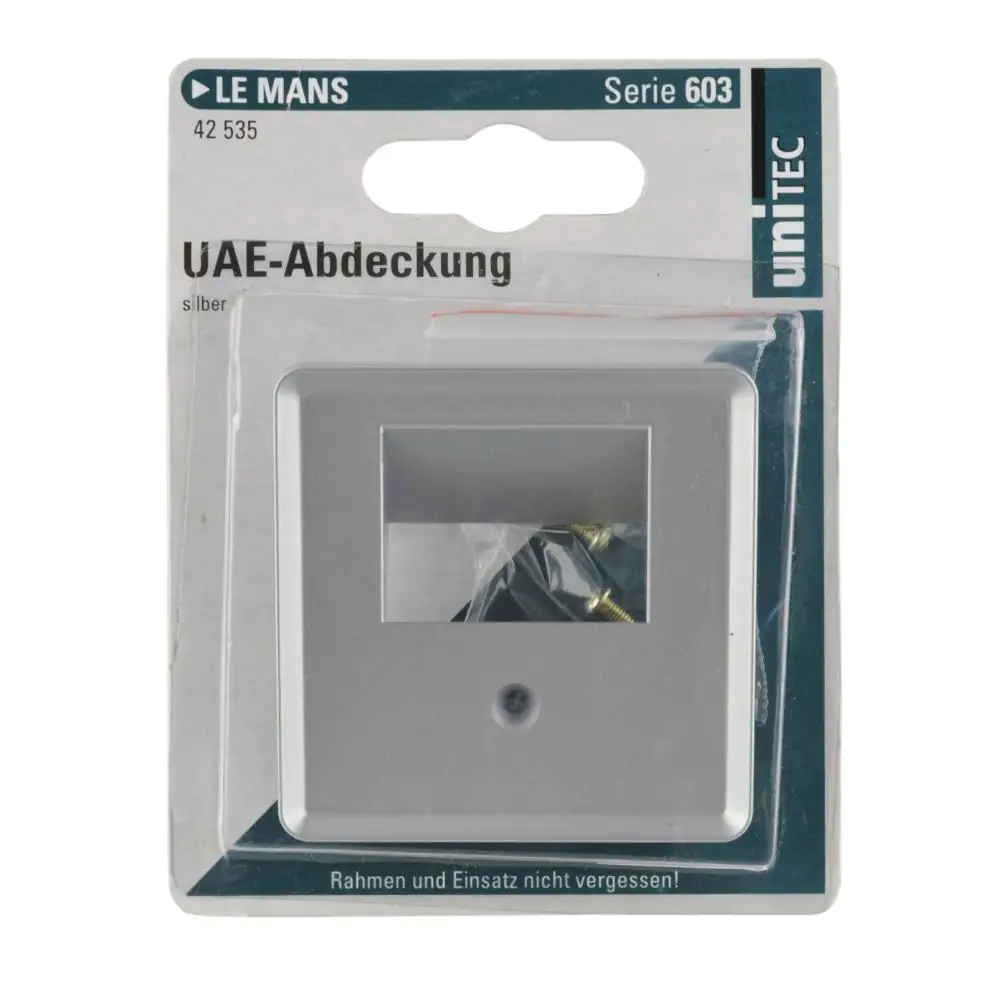 Unitec UAE-Abdeckung LeMans Serie 603 silber