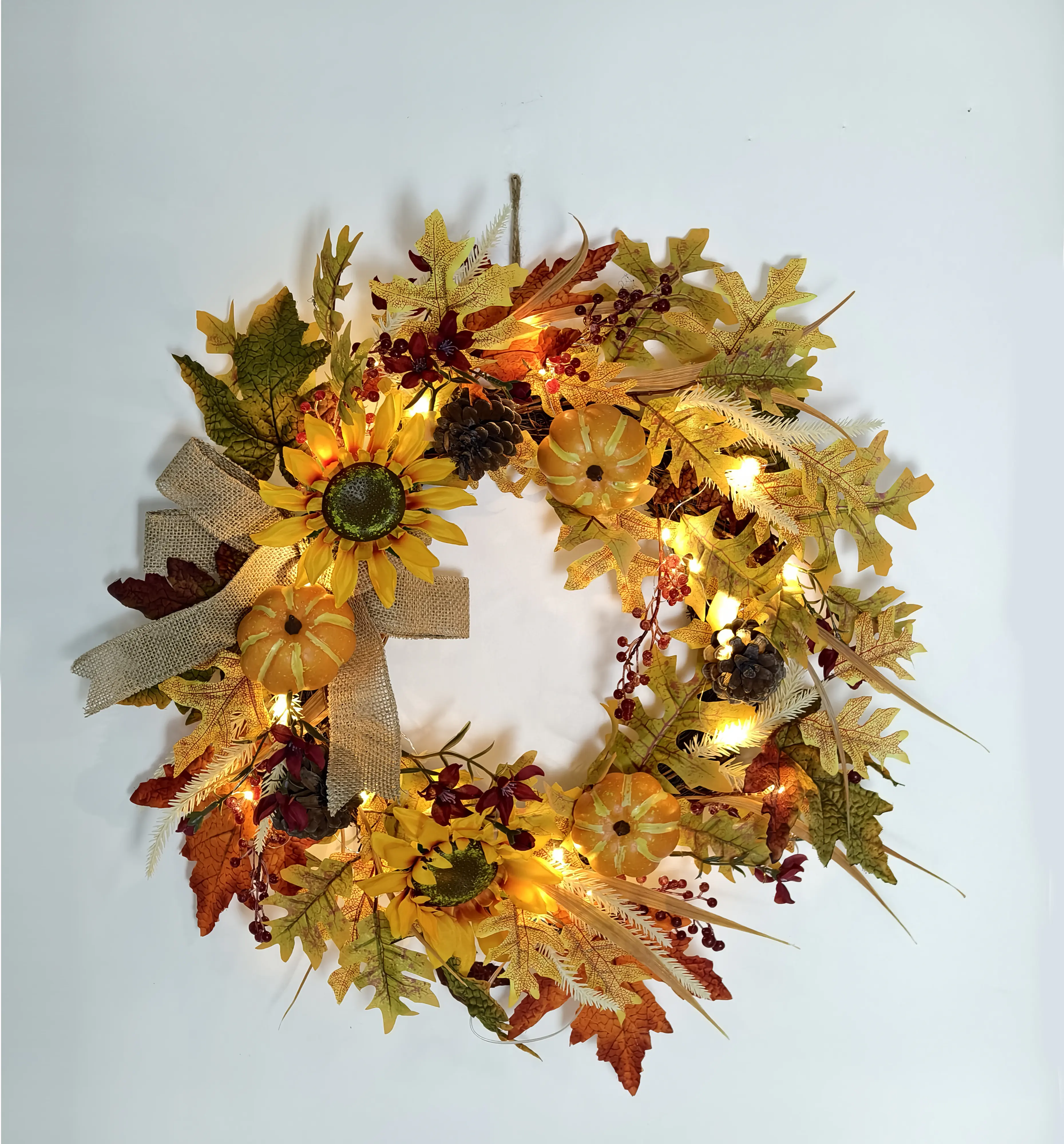 TrendLine LED Kranz Ø 50 cm warmweiß