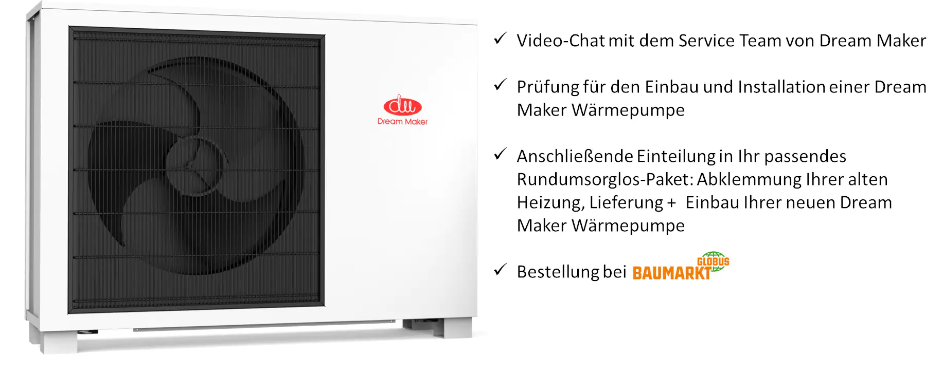 Dream Maker Wärmepumpeneinbau-Check Dream Maker Wärmepumpeneinbau-Check
