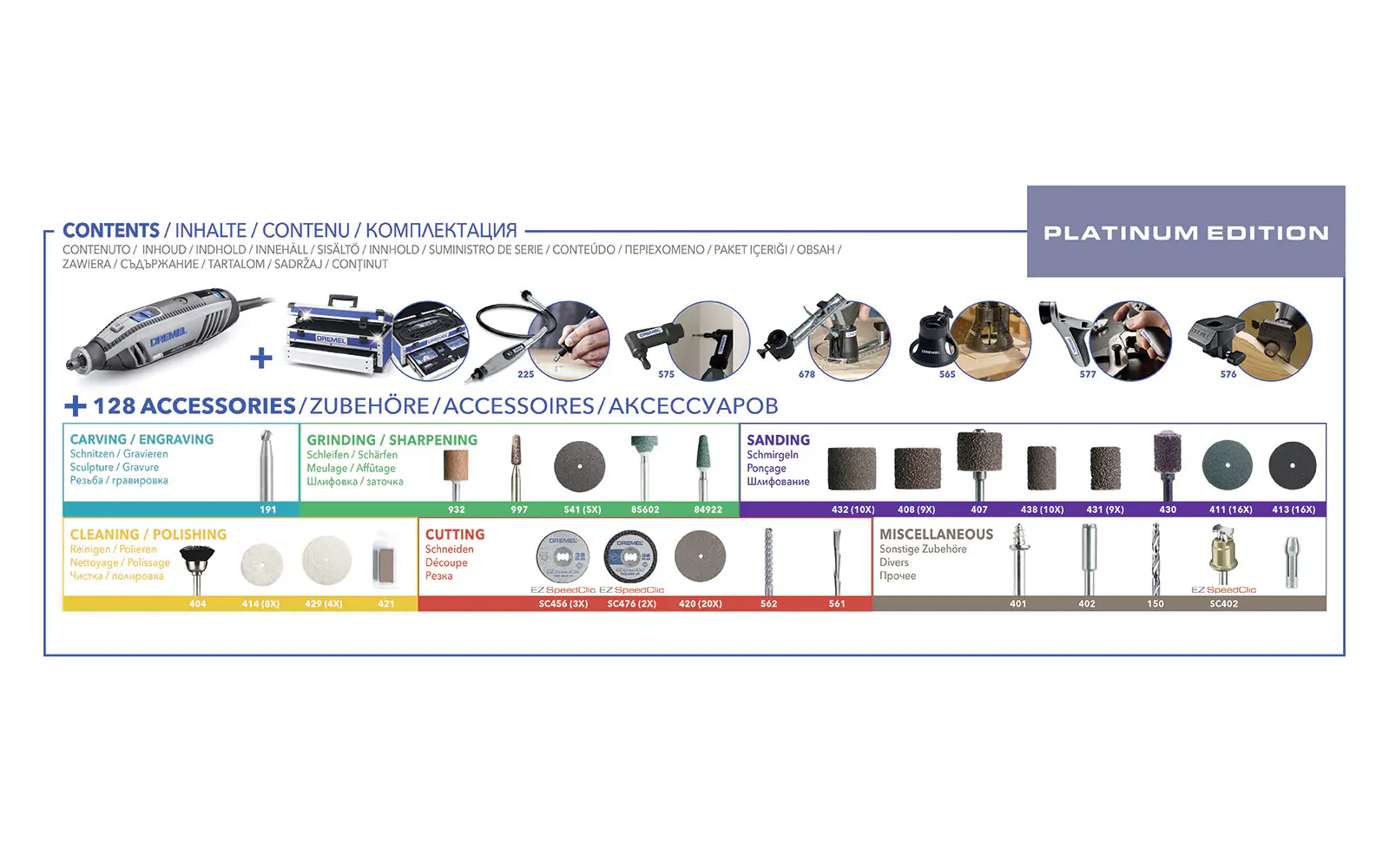 Dremel Multifunktionswerkzeug 4250-3/45 48-tlg mit Aufbewahrungskoffer