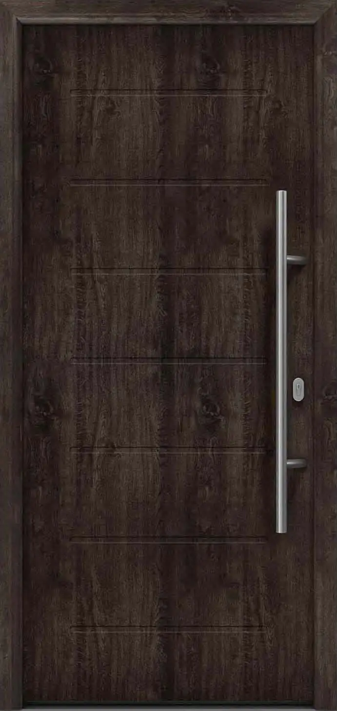 EcoStar Haustür ISOPRO IP 015 night oak 110 x 210 cm EcoStar Haustür ISOPRO IP 015 night oak 110 x 210 cm
