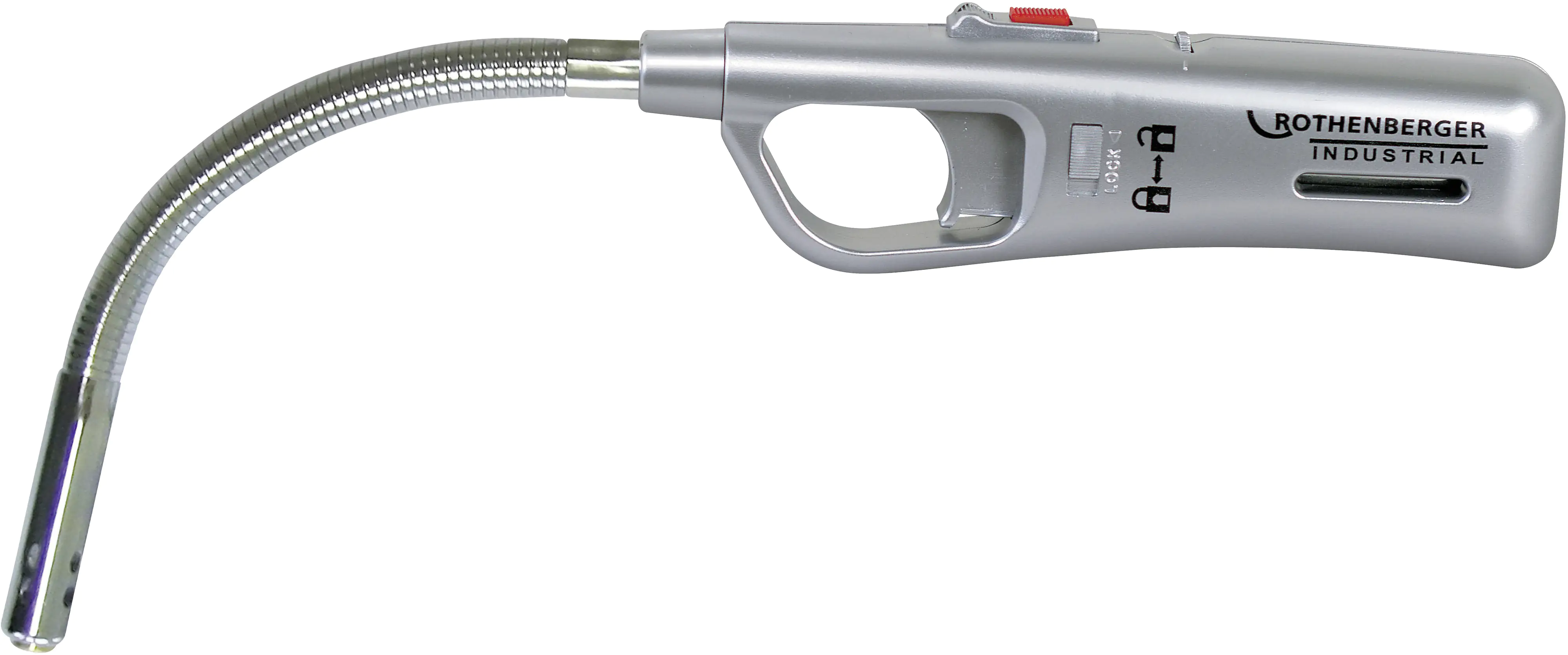 Rothenberger Stabfeuerzeug mit Schwanenhals Sturmsicher Rothenberger Stabfeuerzeug mit Schwanenhals Sturmsicher