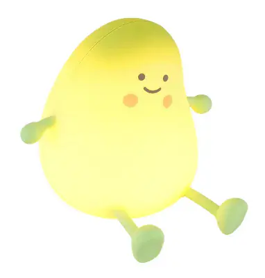 Globo Akku Tischleuchte Mangi 2W warmweiß gelb Kunststoff