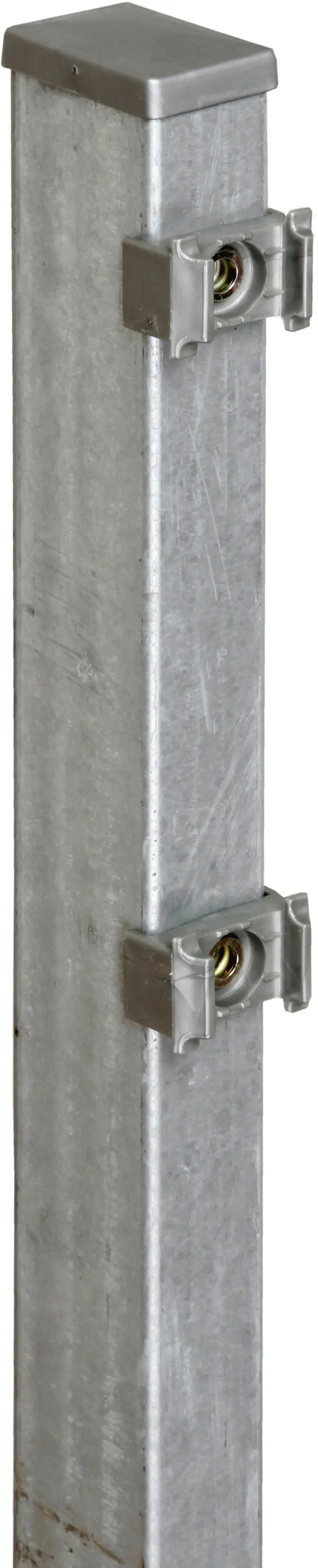 Floraworld Zaunpfosten Comfort 240 x 6 x 4 cm feuerverzinkt