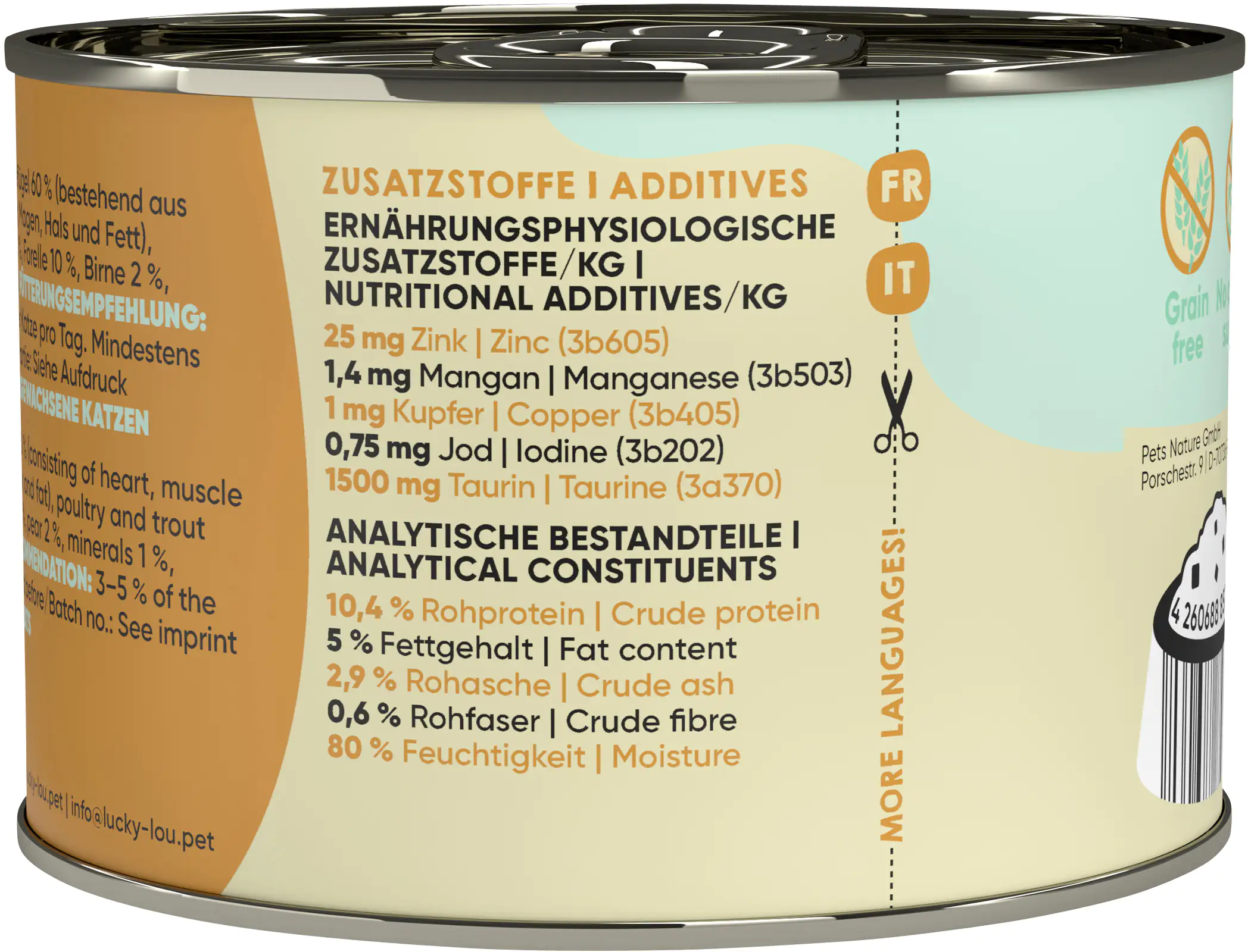 Lucky Lou Lifestage Adult Geflügel und Forelle 200g