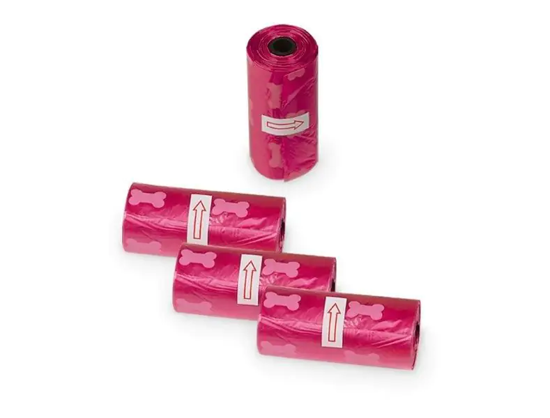 Nobby TidyUp Kotbeutel mit Knochendruck fuchsia, 4 Rollen je 15 Beutel Nobby TidyUp Kotbeutel mit Knochendruck fuchsia, 4 Rollen je 15 Beutel