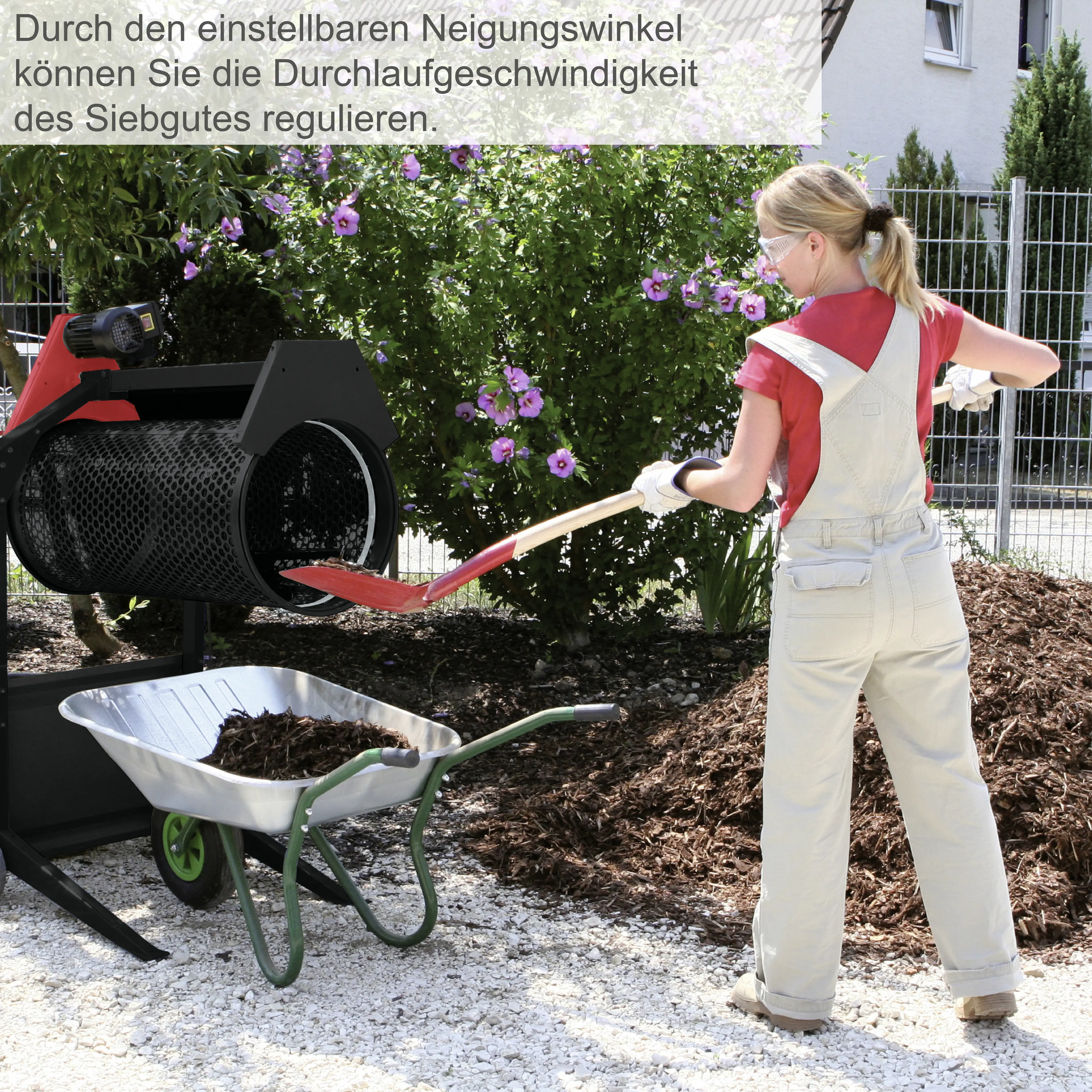Scheppach Rollsieb RS400 Ø 40 x 90 cm
