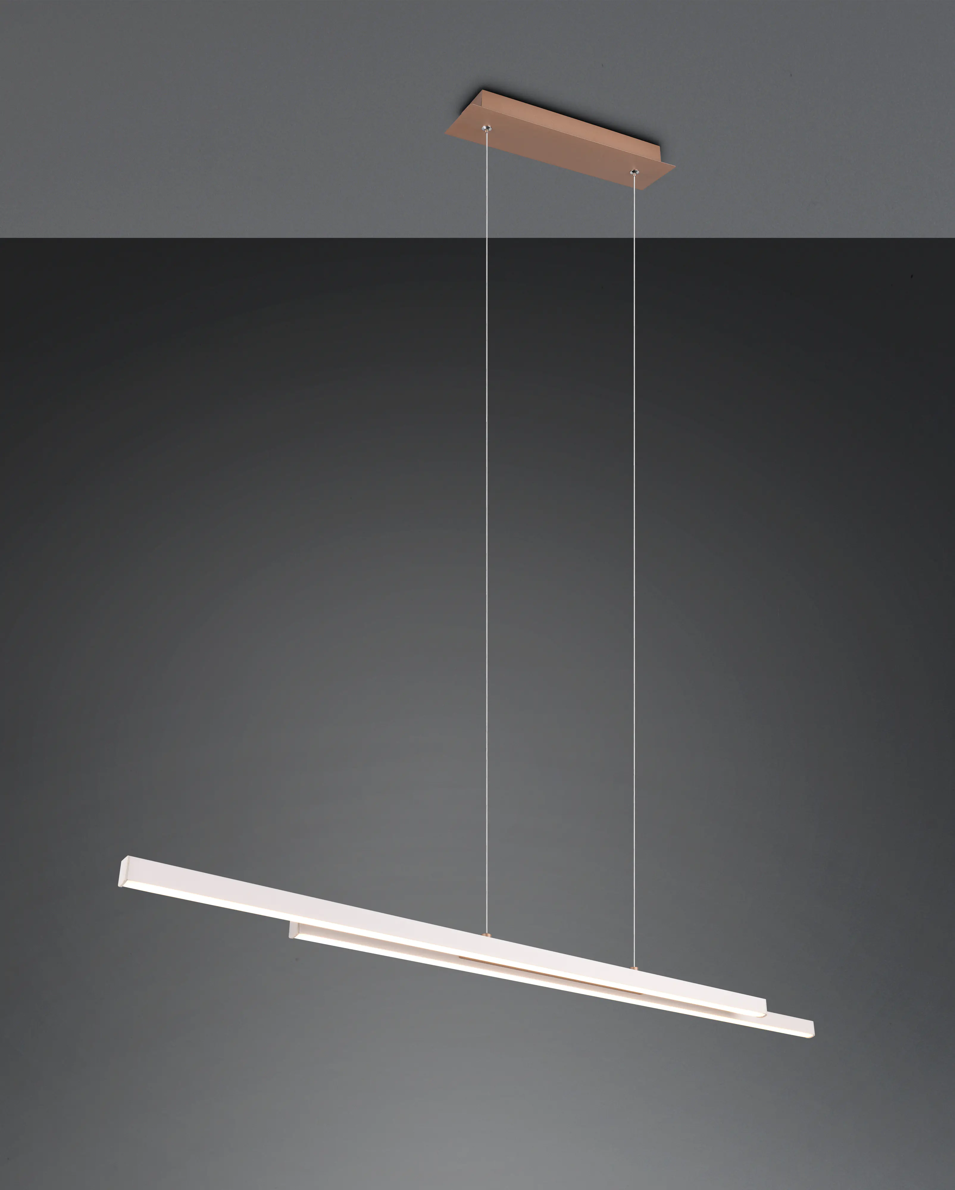 Trio Leuchten LED Pendelleuchte Odio 28W coffee Trio Leuchten LED Pendelleuchte Odio 28W coffee