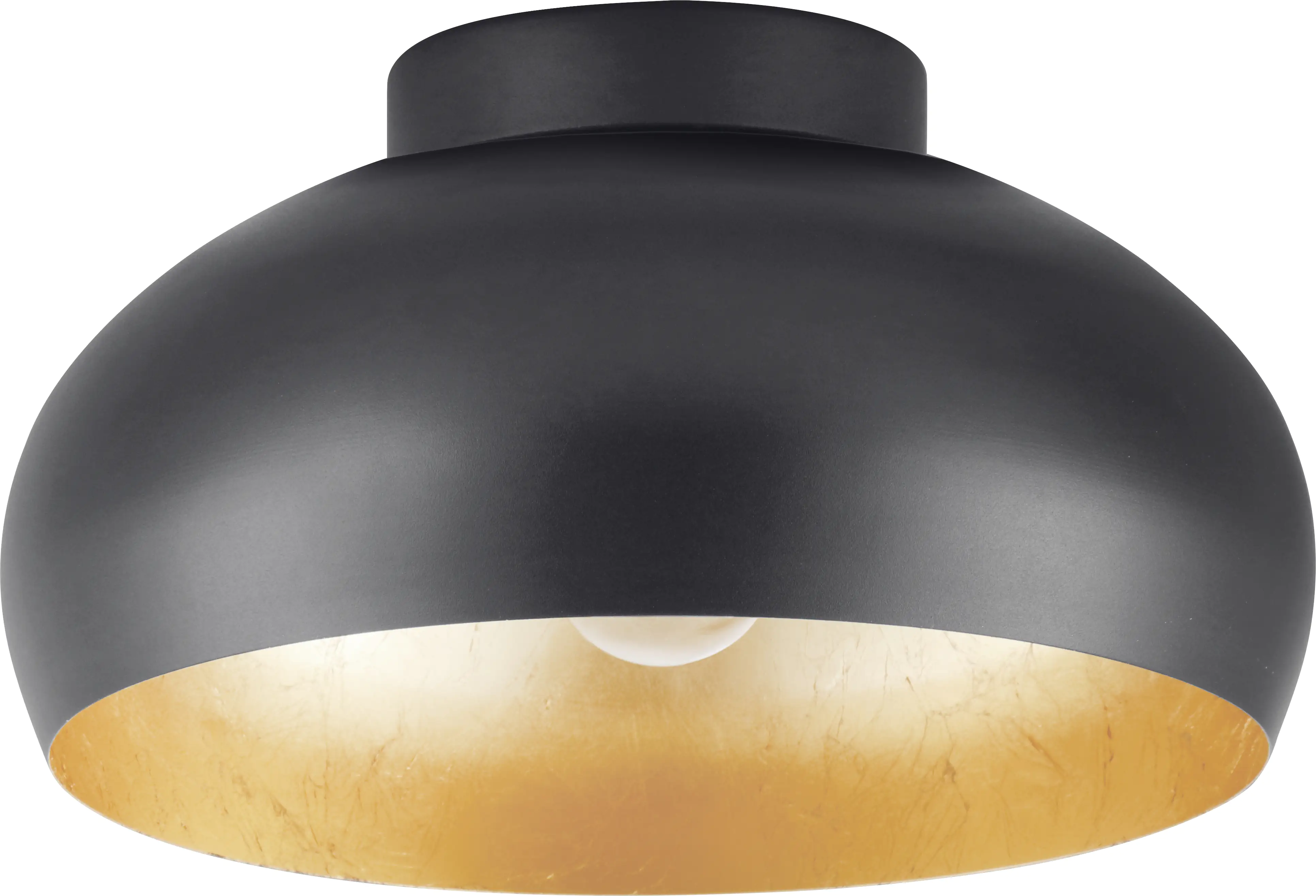 Eglo Deckenleuchte Mogano 2 schwarz-gold Ø 28 cm