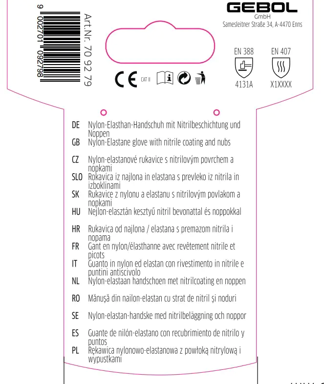 Gebol Handschuh Multi Flex  