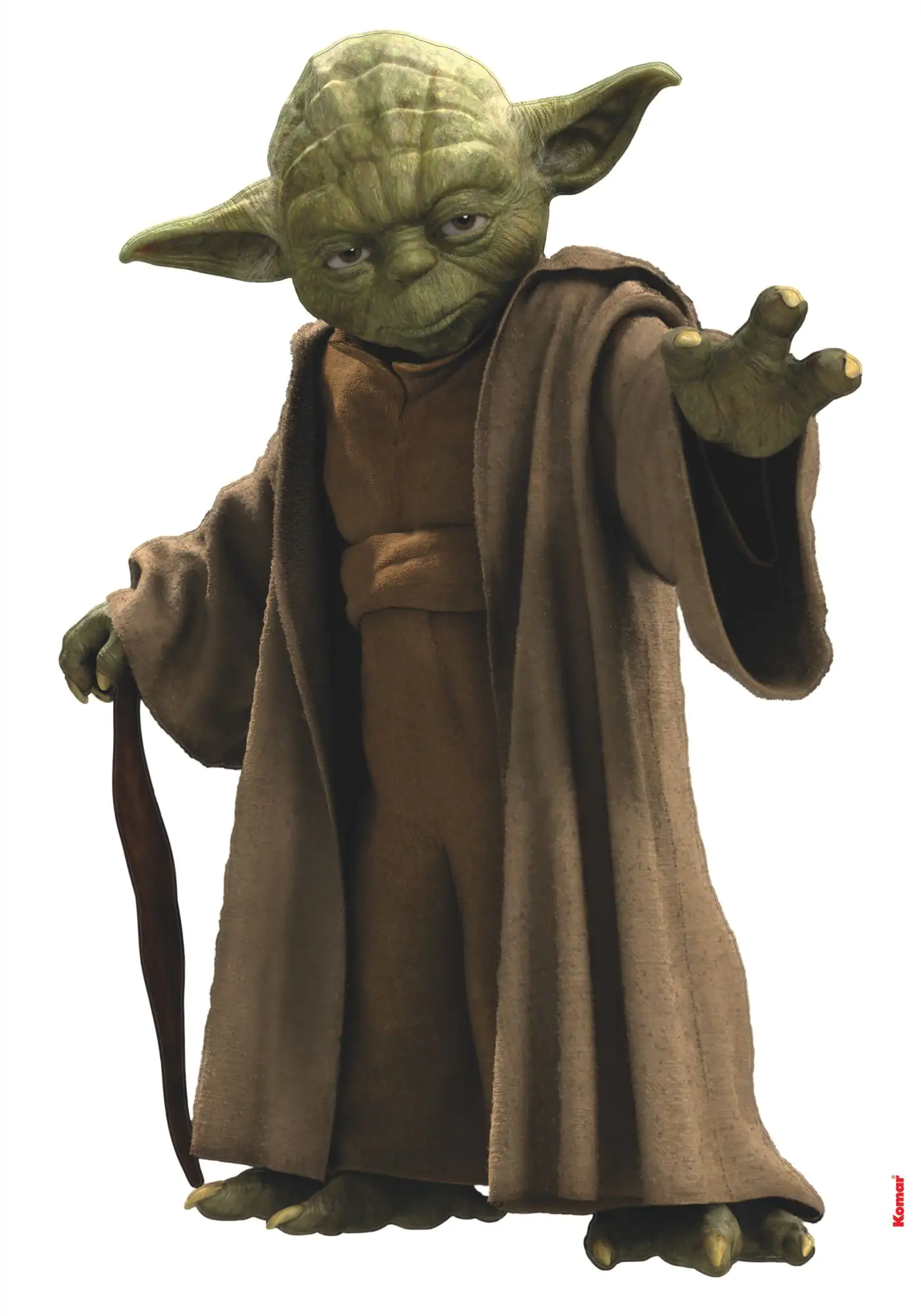 4036834647216 Komar Decosticker Star Wars Yoda 100 x 70 cm