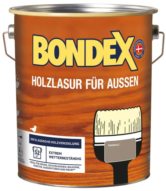 Bondex Holzlasur 4 L treibholz Bondex Holzlasur 4 L treibholz