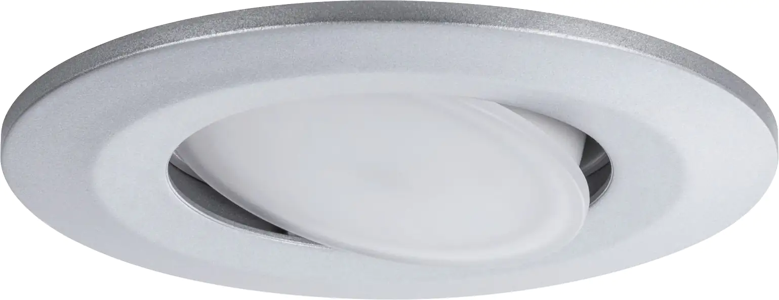Paulmann LED Einbauleuchte Set Calla chrom matt schwenkbar Ø 9 cm 