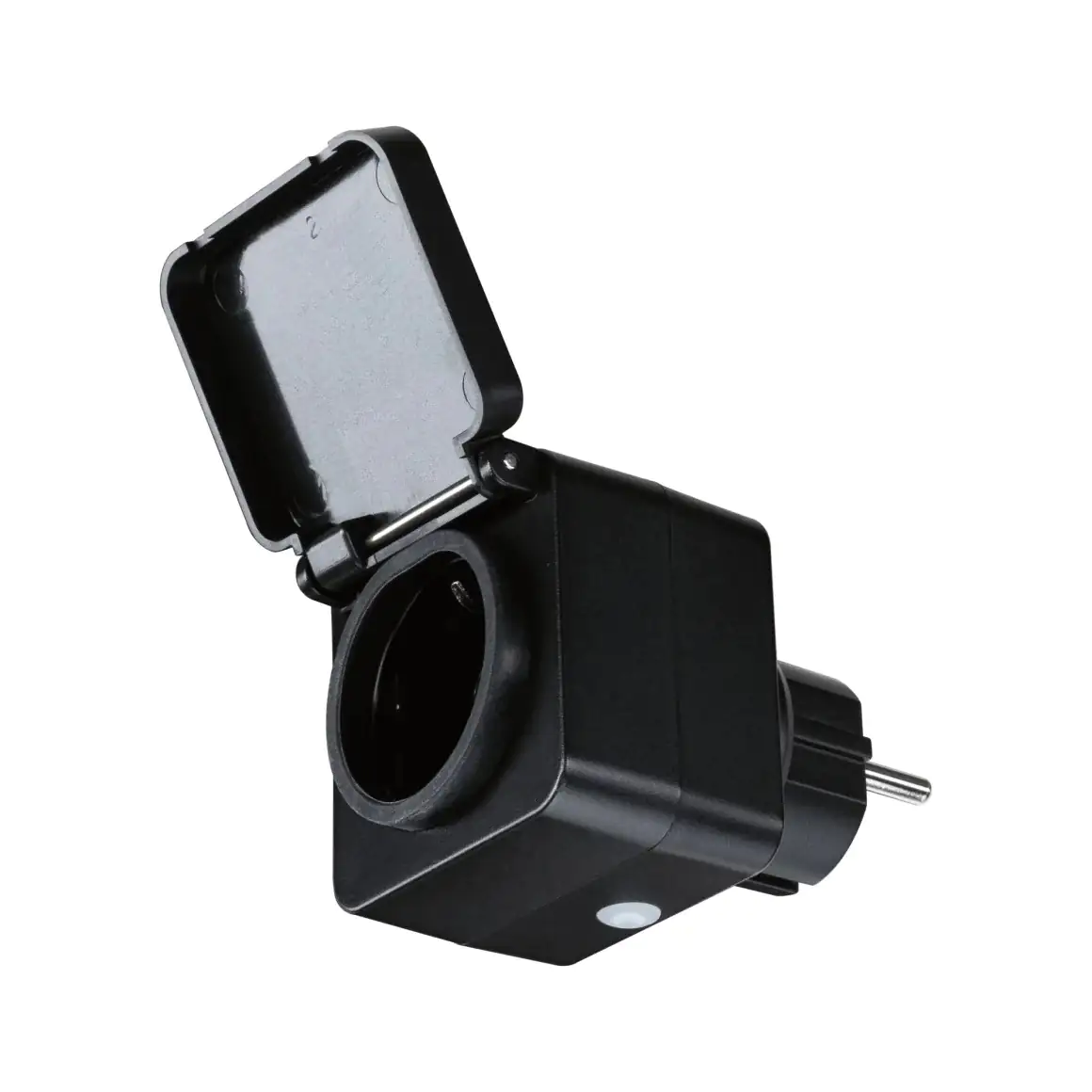 Paulmann Außen-Zwischenstecker Zigbee Typ EF-CEE 7/7 schwarz IP44 Paulmann Außen-Zwischenstecker Zigbee Typ EF-CEE 7/7 schwarz IP44