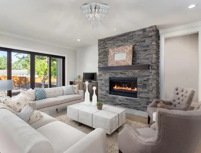 Globo Deckenleuchte London Ø 38 x 26 cm silber