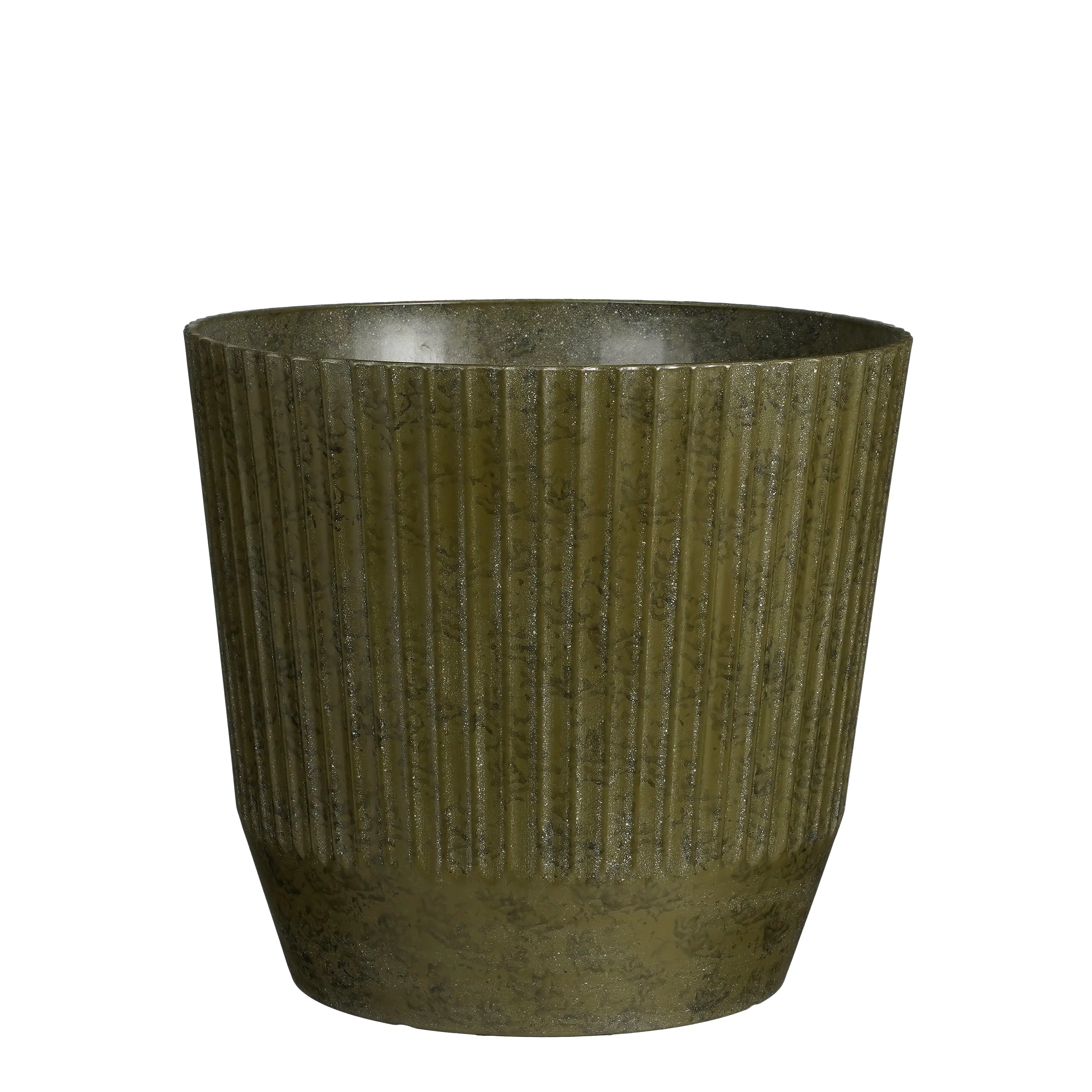 Mica Decorations Pflanztopf Rio Topf Ø 37 x 33,5 cm dunkelgrün