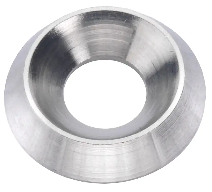 Rosetten 5 mm, 10 Stück, Edelstahl A4